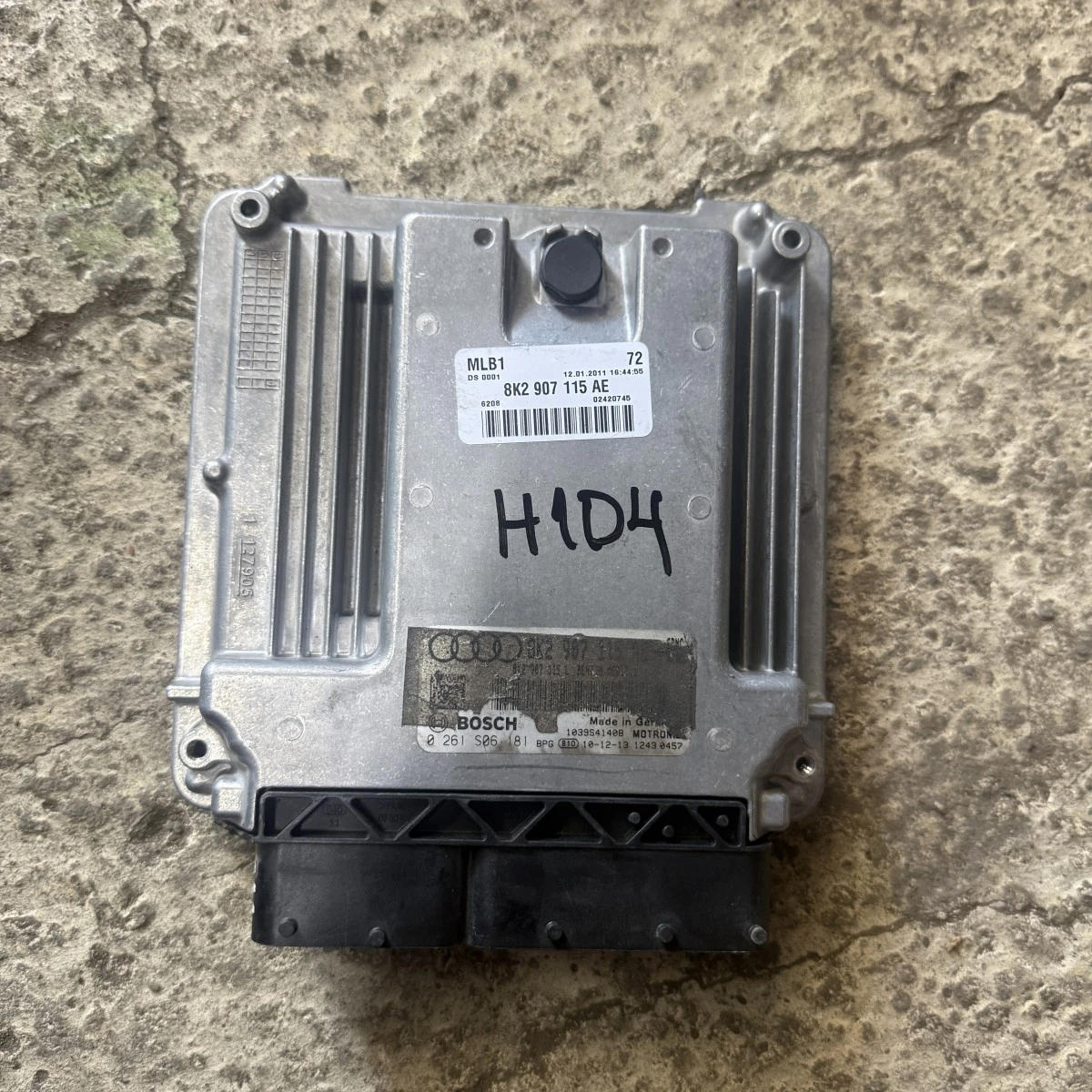 Компютър мотор двигател ECU AUDI A4 A6 A5 Q5 20TFSI CDN 8K2907115AE ном 104