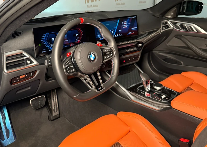 BMW M4 Competition* LCI* Carbon* xDrive* HuD* Shadow* H/K, снимка 6 - Автомобили и джипове - 51177375