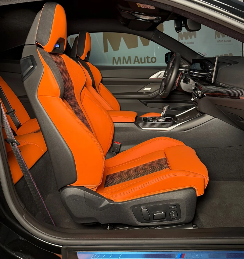 BMW M4 Competition* LCI* Carbon* xDrive* HuD* Shadow* H/K, снимка 12 - Автомобили и джипове - 51177375