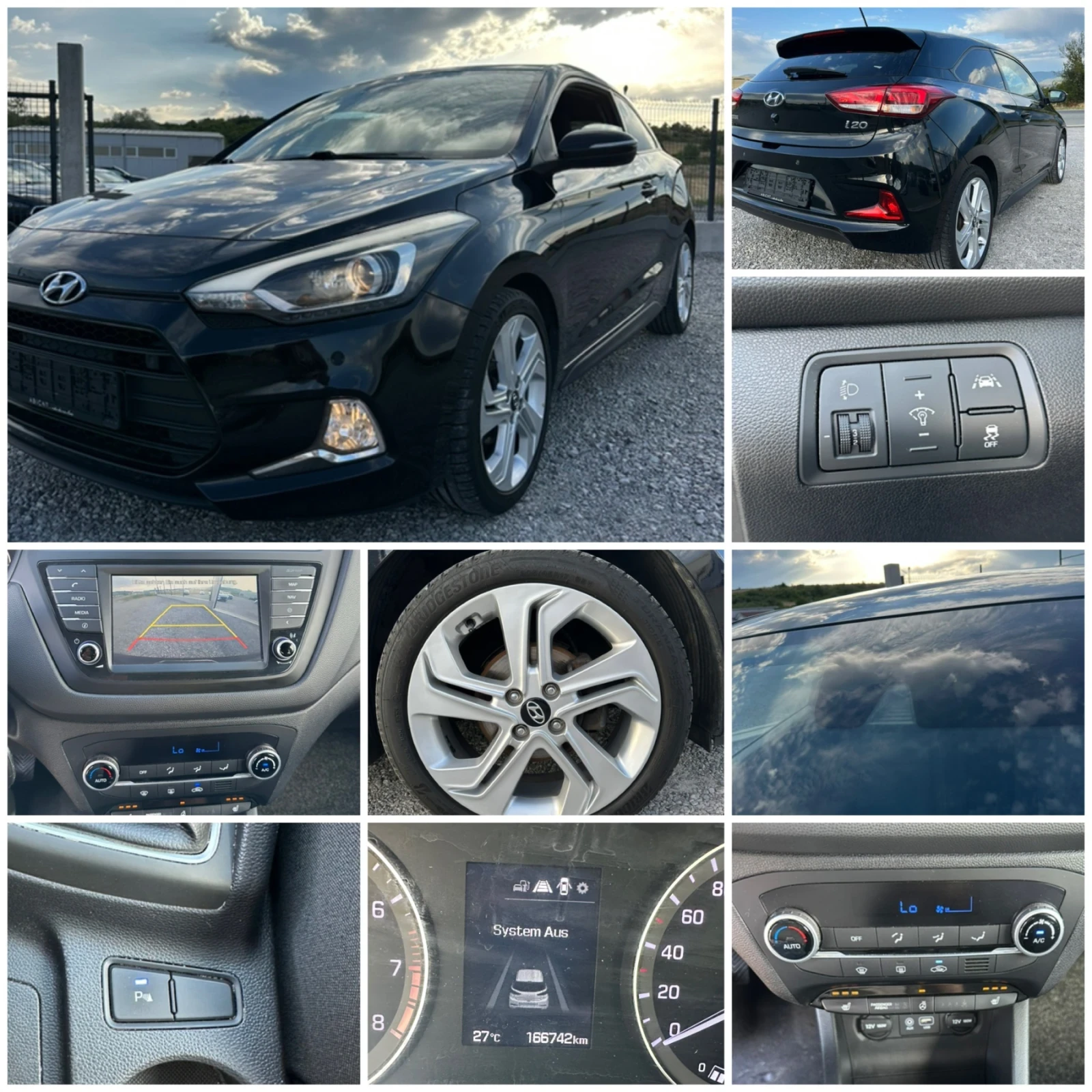 Hyundai I20 COUPE 1.4i 100hp 6 speed NAVI CAMERA EURO 6 TUV - изображение 9