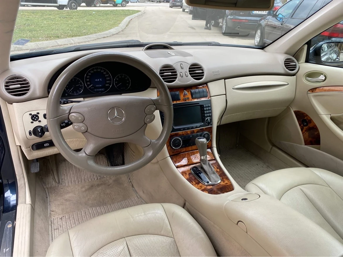 Mercedes-Benz CLK Facelift/ Gaz, снимка 9 - Автомобили и джипове - 54907078