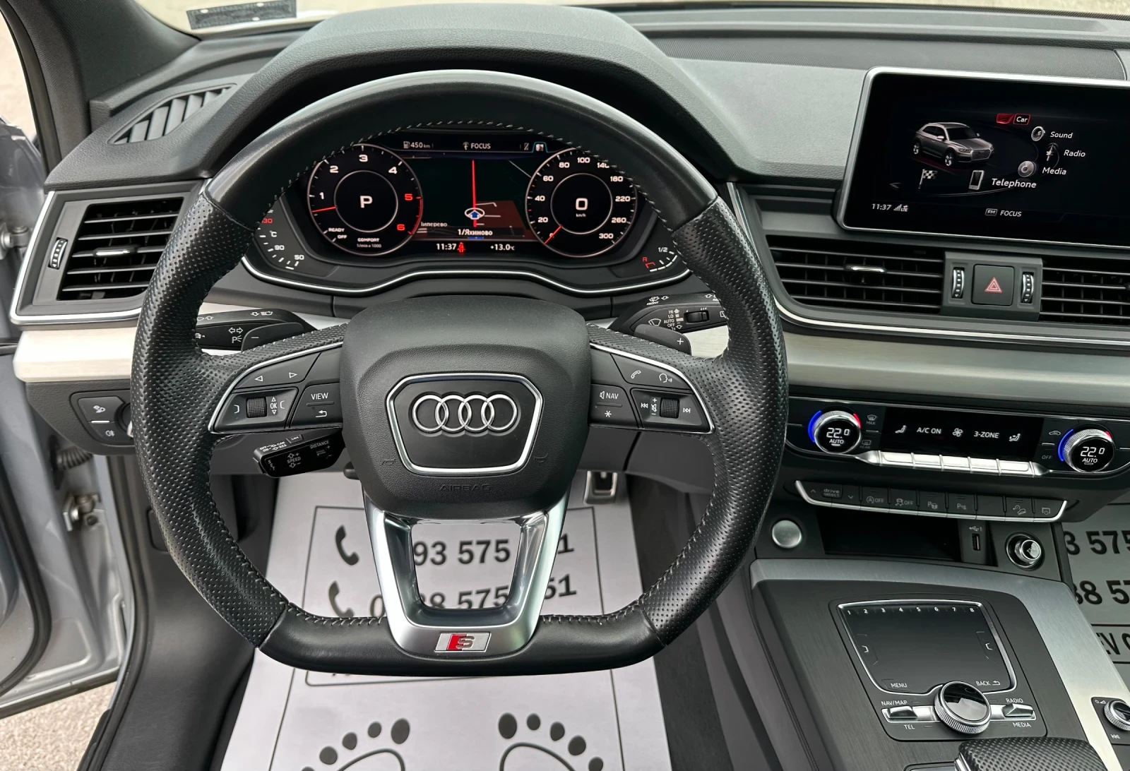 Audi Q5 3.0-TDI-quattro-DIGITAL-S-line+ + + TOP-NEW - изображение 10