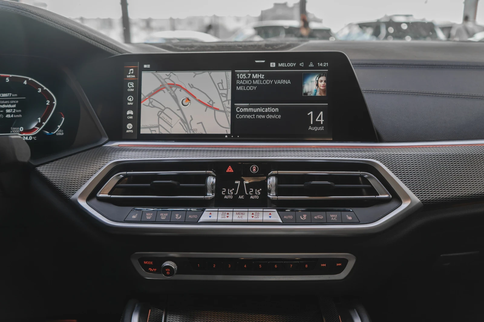 BMW X6 30d xDrive * SWAROVSKI * M PACKET * MAXTON * , снимка 15 - Автомобили и джипове - 55734539
