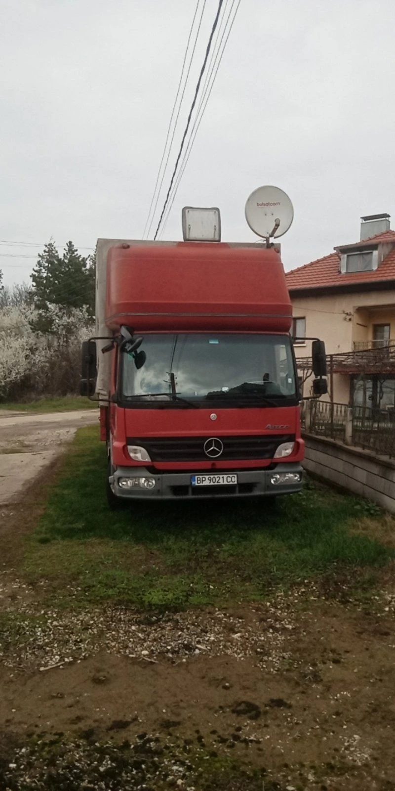 Mercedes-Benz Atego Падащ борд , снимка 1 - Камиони - 44783340