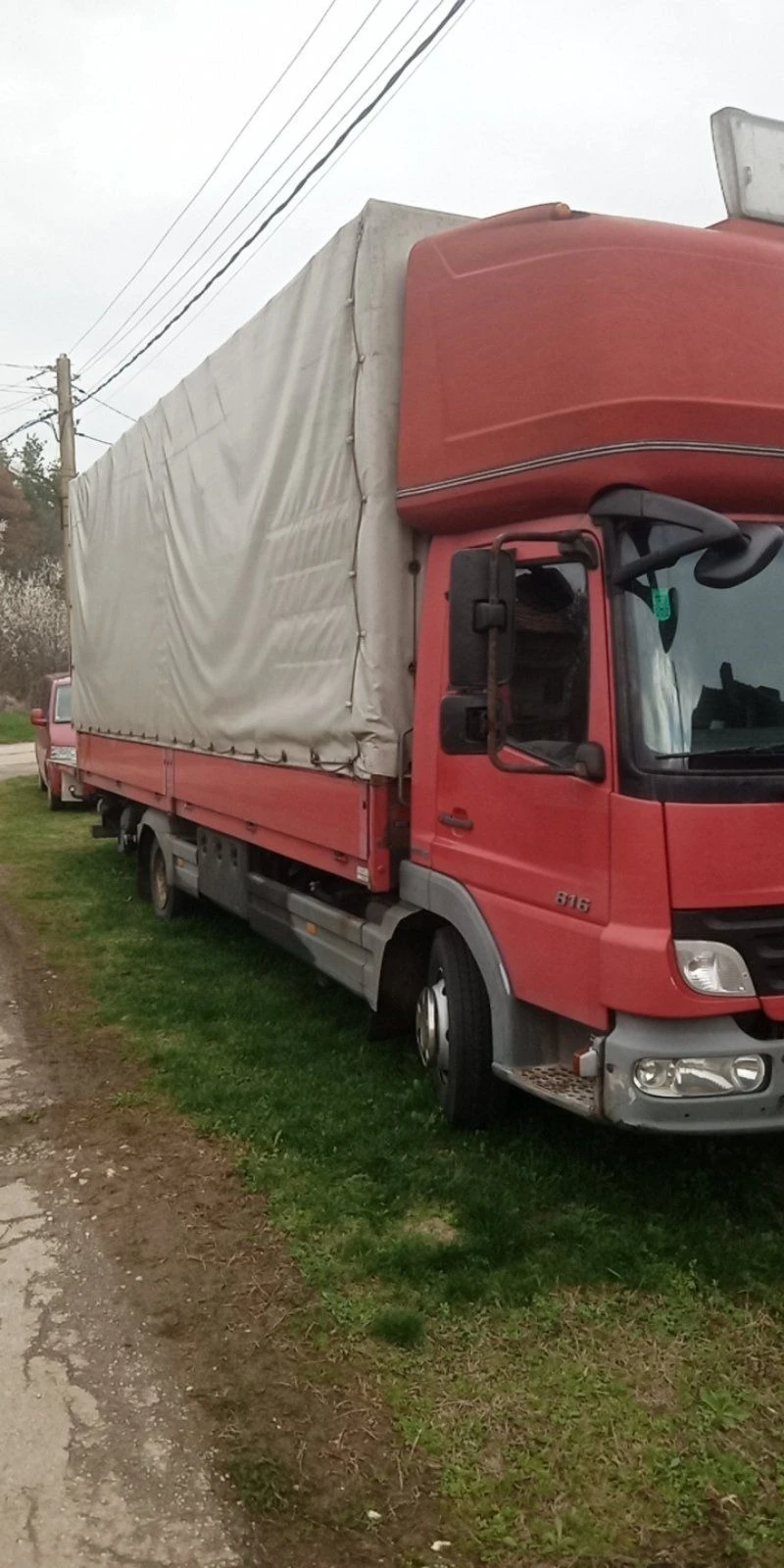 Mercedes-Benz Atego Падащ борд , снимка 2 - Камиони - 44783340