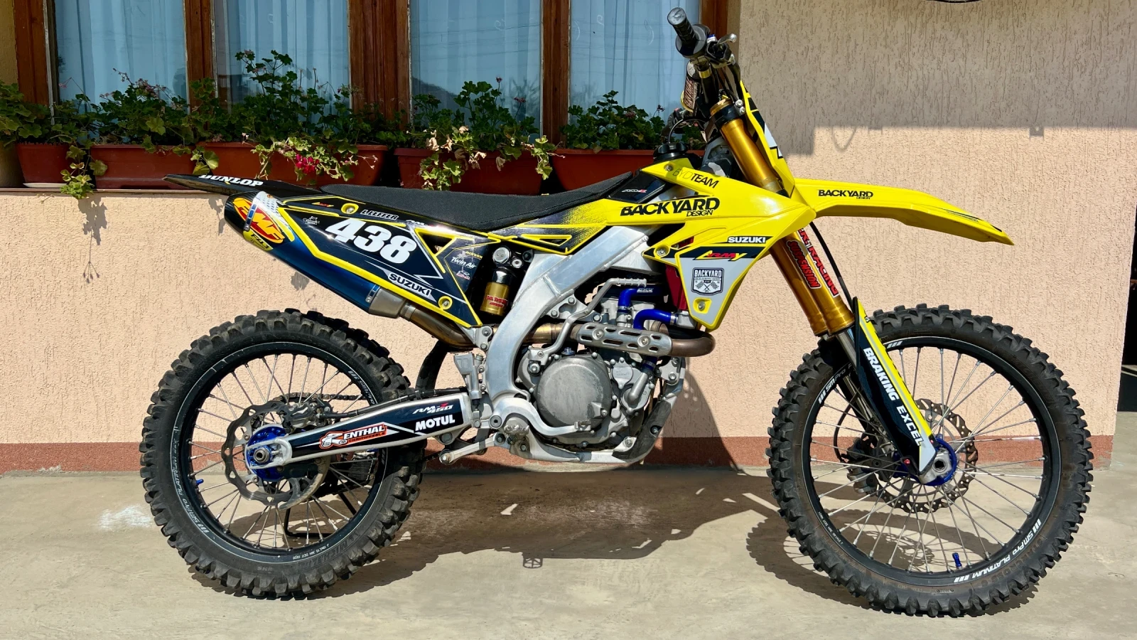 Suzuki Rmz RMZ-450 FMF BACKYARD Design , снимка 1