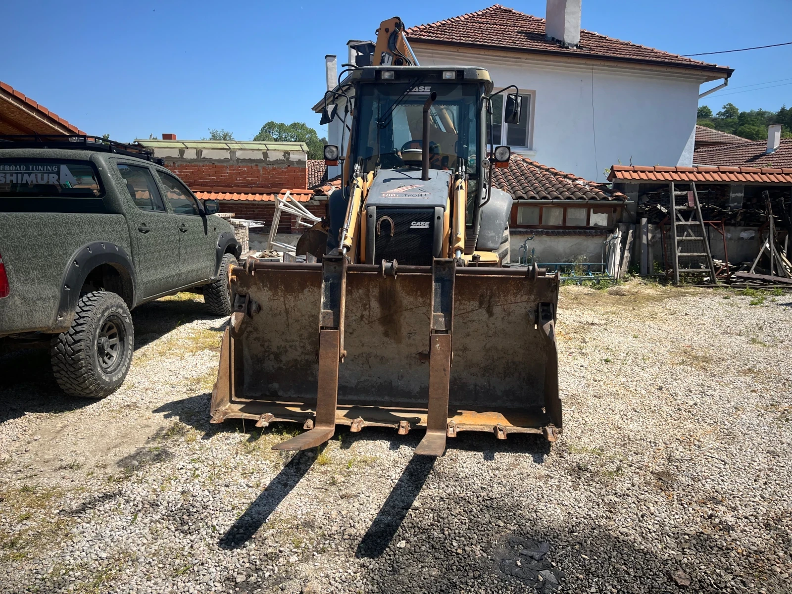 Багер Case 580, снимка 6 - Индустриална техника - 54345396