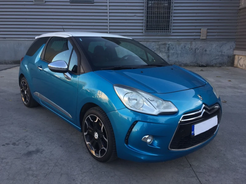 Citroen DS3 1.6 HDI* 6-Скорости* Регистриран* Обслужен* , снимка 1 - Автомобили и джипове - 48030164