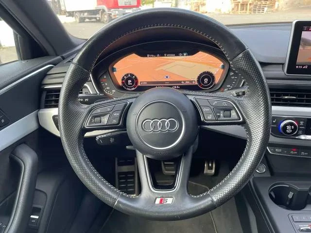 Audi A4 2.0TDI/190кс/S-Line/MATRIX/Virtual Cockpit, снимка 12 - Автомобили и джипове - 55774093
