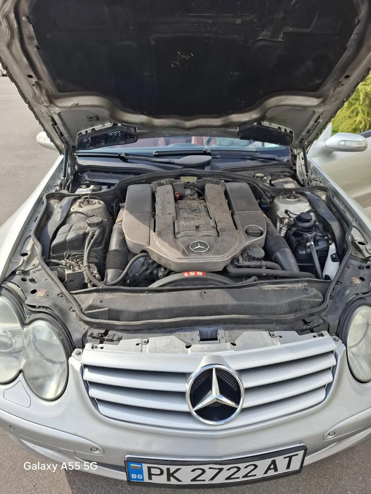 Mercedes-Benz SL 55 AMG, снимка 9 - Автомобили и джипове - 54464126