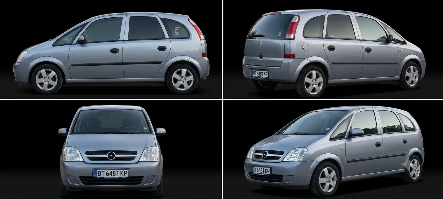 Opel Meriva 1.6, снимка 2 - Автомобили и джипове - 55418356