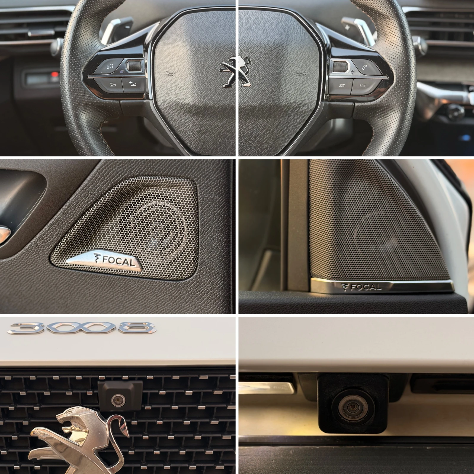 Peugeot 3008 -Facelift-1.5 BlueHDI-EAT8-GT-line-Keyless-Led-, снимка 14 - Автомобили и джипове - 55743694