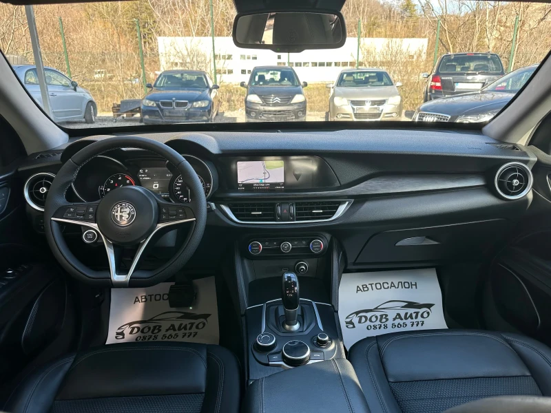 Alfa Romeo Stelvio 2.2D-4x4-АВТОМАТ-НАВИ-ЛЕД-ДИСТРОНИК-КАМЕРА-ПАРКТР, снимка 12 - Автомобили и джипове - 53497864