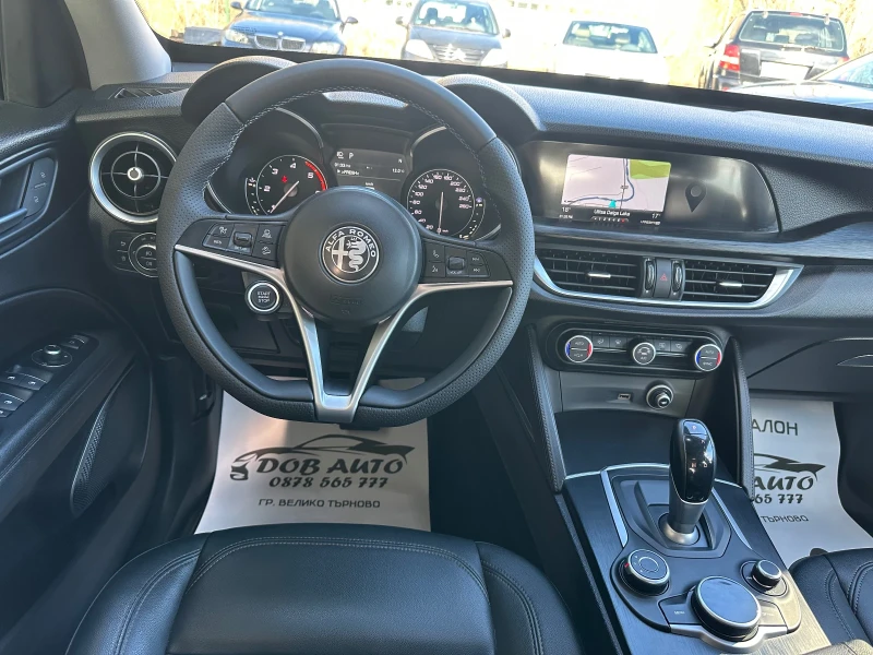Alfa Romeo Stelvio 2.2D-4x4-АВТОМАТ-НАВИ-ЛЕД-ДИСТРОНИК-КАМЕРА-ПАРКТР, снимка 10 - Автомобили и джипове - 53497864