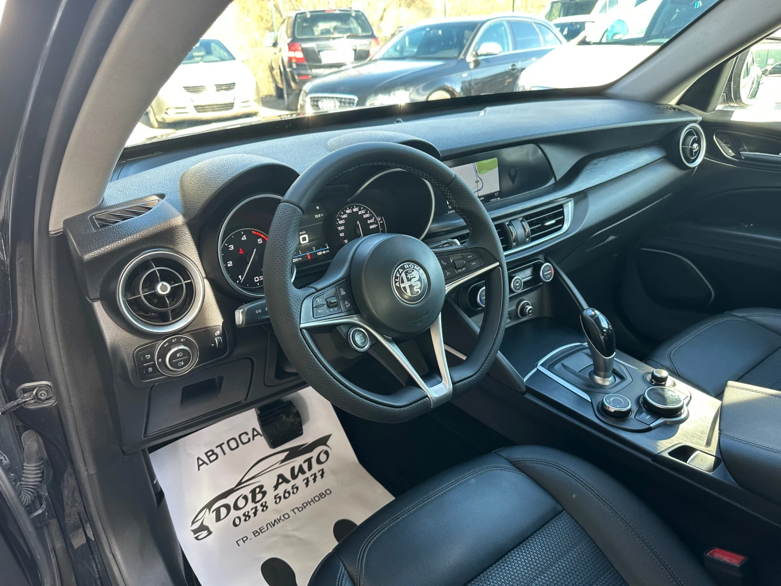 Alfa Romeo Stelvio 2.2D-4x4-АВТОМАТ-НАВИ-ЛЕД-ДИСТРОНИК-КАМЕРА-ПАРКТР - изображение 9