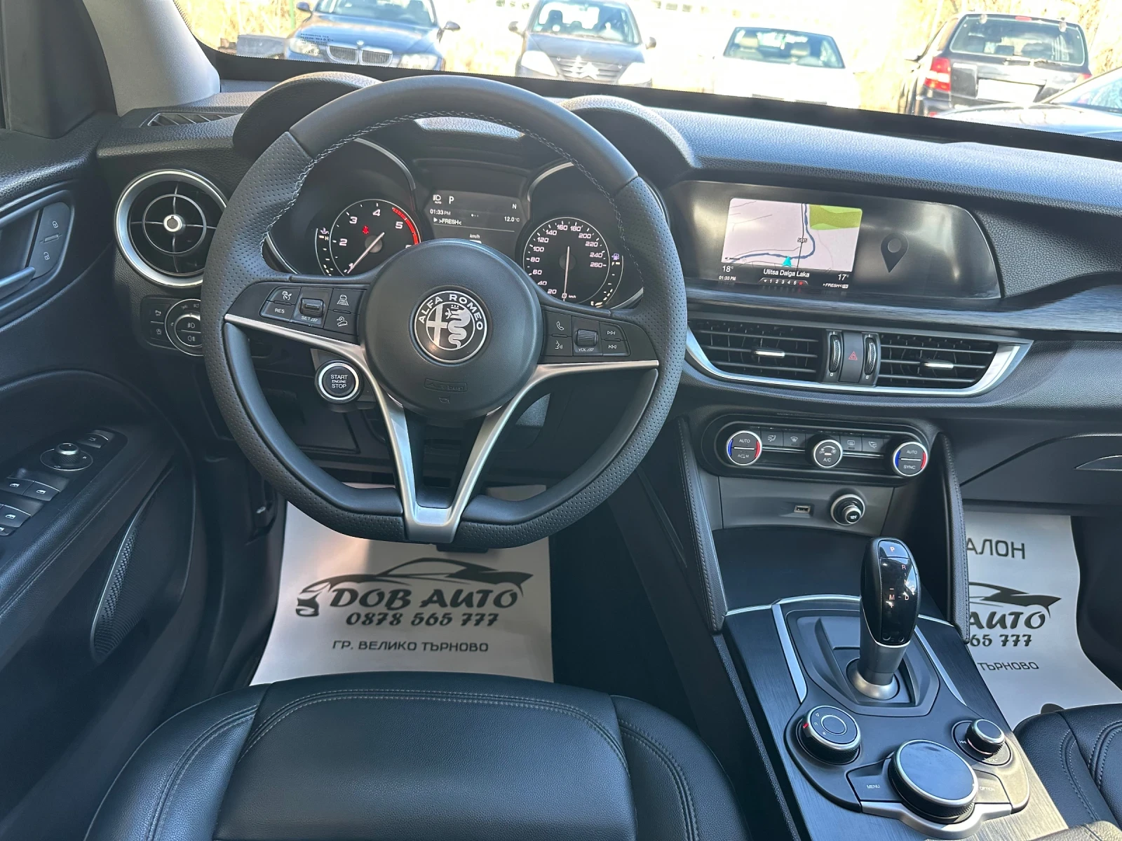 Alfa Romeo Stelvio 2.2D-4x4-АВТОМАТ-НАВИ-ЛЕД-ДИСТРОНИК-КАМЕРА-ПАРКТР - изображение 10