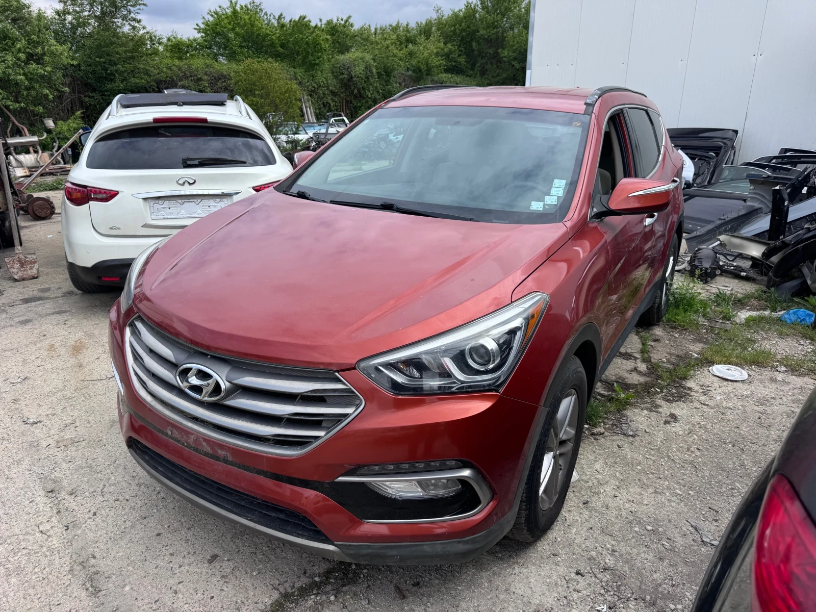Hyundai Santa fe ФЕЙС бензин 2 бр НА ЧАСТИ ФЕЙС, снимка 6 - Автомобили и джипове - 54585794