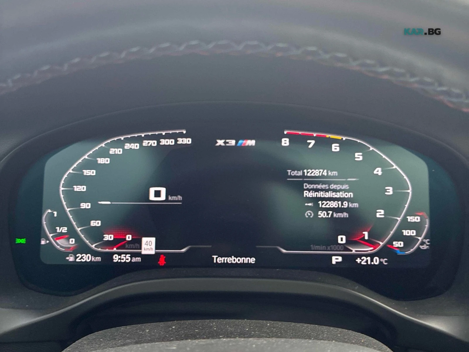 BMW X3 M COMPETITION ЦЕНА ДО БЪЛГАРИЯ АВТОКРЕДИТ, снимка 8 - Автомобили и джипове - 55885900