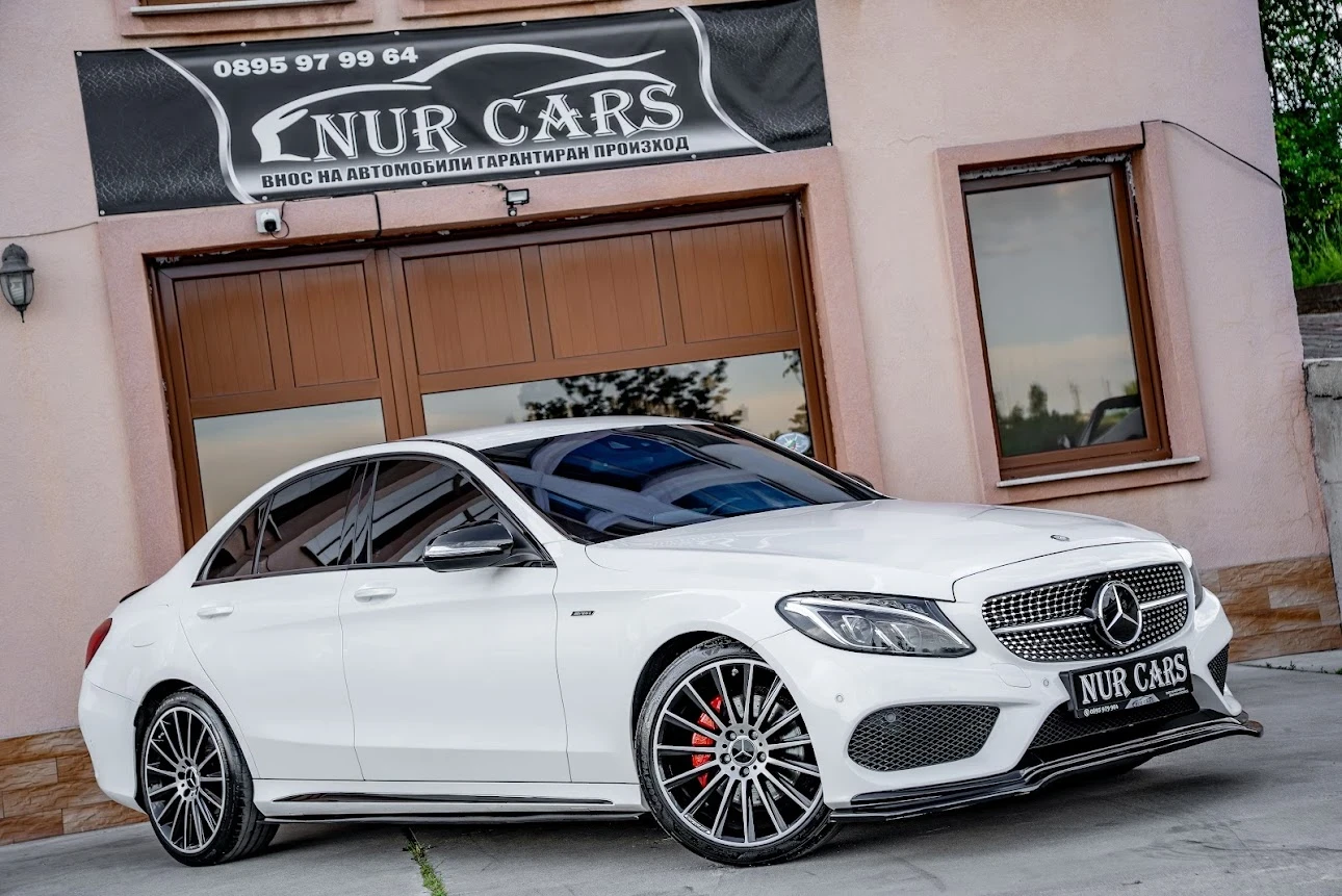 Mercedes-Benz C 220 AMG/C43 PACK/HEAD UP/BURMESTER/ЗАДНА КАМЕРА, снимка 7 - Автомобили и джипове - 54599137