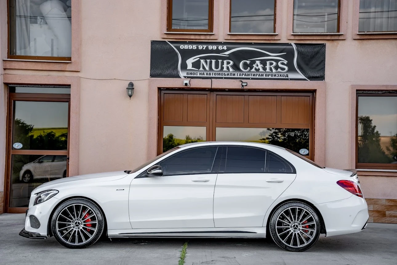 Mercedes-Benz C 220 AMG/C43 PACK/HEAD UP/BURMESTER/ЗАДНА КАМЕРА, снимка 2 - Автомобили и джипове - 54599137