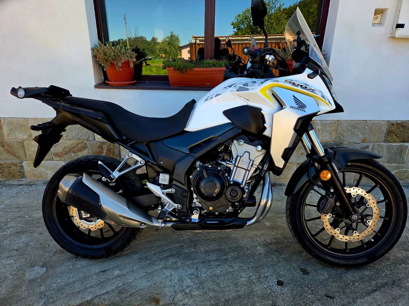 Honda Cb 500X , ABS, A2, TOP!!!, снимка 4 - Мотоциклети и мототехника - 54718919