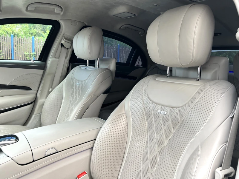 Mercedes-Benz S 600 GUARD VR9/ARMORED/FIRST CLASS/EXCLUSIV/BURM/TV/360, снимка 10 - Автомобили и джипове - 50221035