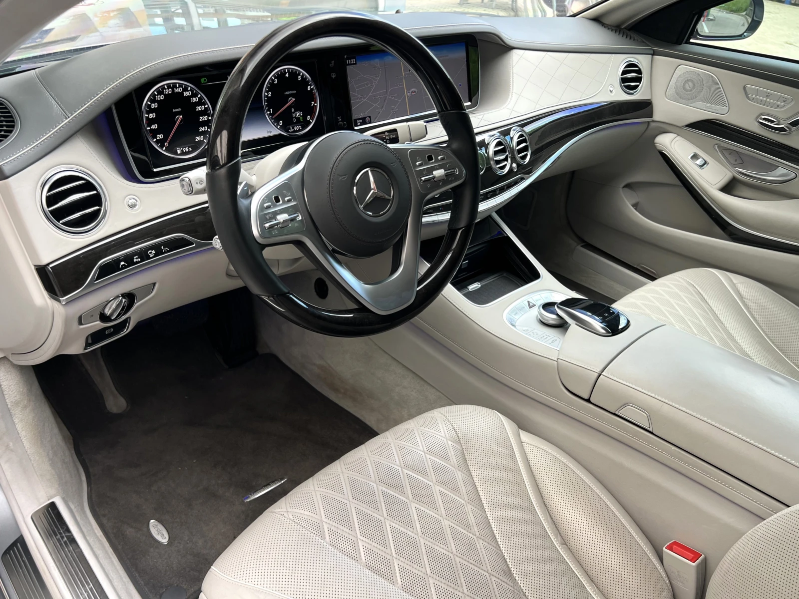 Mercedes-Benz S 600 GUARD VR9/ARMORED/FIRST CLASS/EXCLUSIV/BURM/TV/360 | Mobile.bg   11