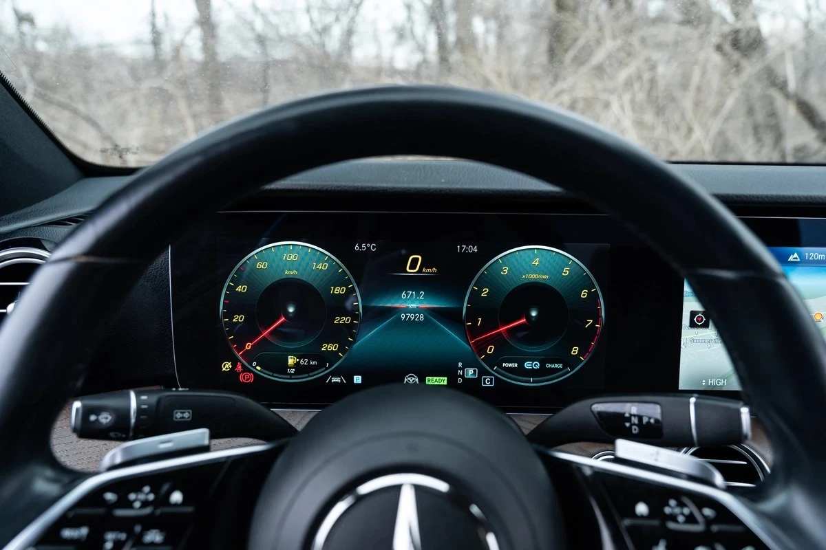 Mercedes-Benz E 450 ПОДГРЕВ * BURMESTER * ДИСТРОНИК * CAR FAX * , снимка 13 - Автомобили и джипове - 54169392