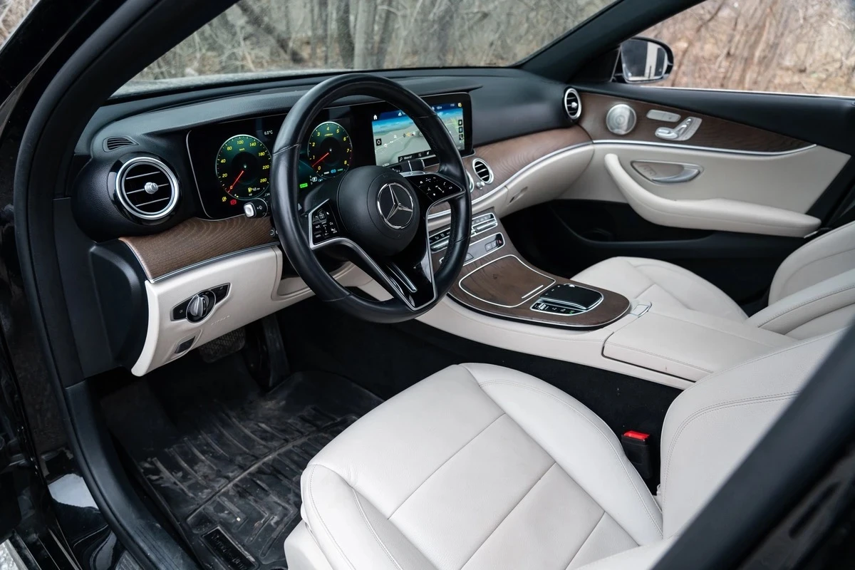 Mercedes-Benz E 450 ПОДГРЕВ * BURMESTER * ДИСТРОНИК * CAR FAX * , снимка 8 - Автомобили и джипове - 54169392