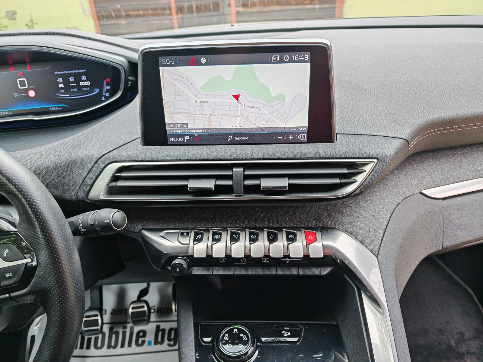 Peugeot 3008 2.0 HDI-GT LINE-����-���������-������ | Mobile.bg � ����������� 11