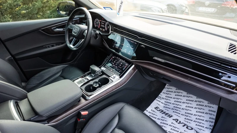 Audi Q8 50TFSI QUATTRO FULL BLACK LINE ЛИЗИНГ 100%, снимка 15 - Автомобили и джипове - 51672057