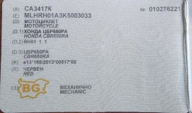 Honda Cbr 650R, снимка 11