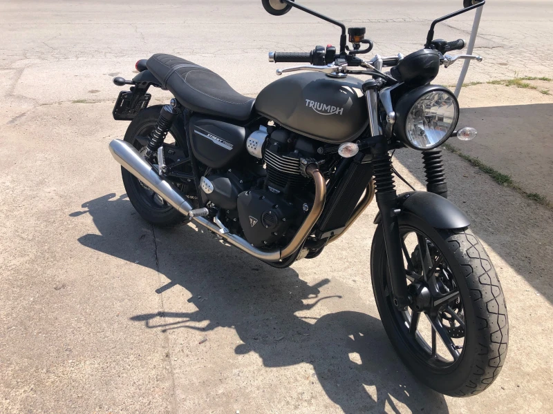 Triumph Street Twin 900, снимка 3 - Мотоциклети и мототехника - 52844479