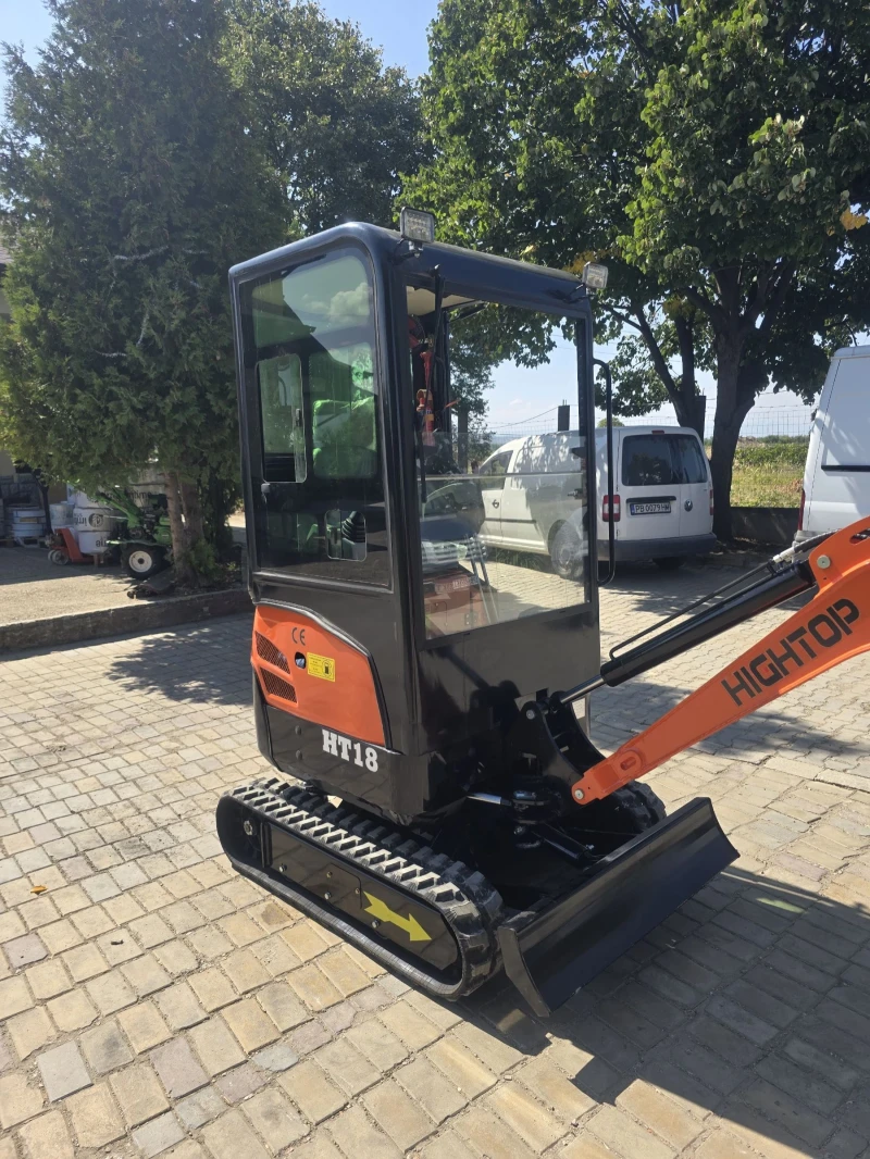 Багер Kubota Hightop 1.8 tonс кабина, снимка 3 - Индустриална техника - 51692521