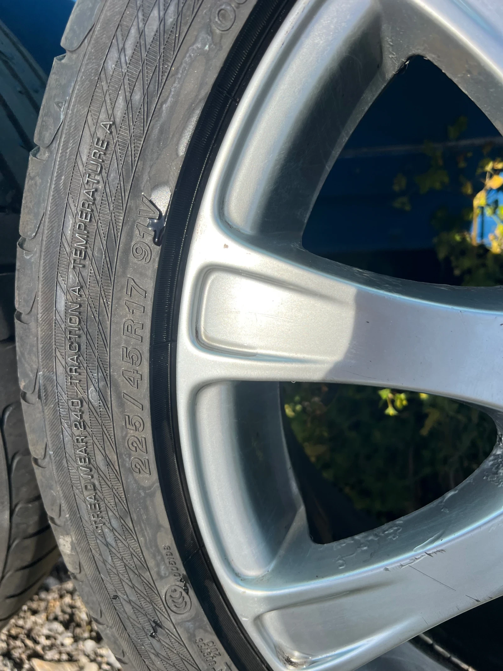 Гуми с джанти Yokohama 225/45R17, снимка 10 - Гуми и джанти - 55046334