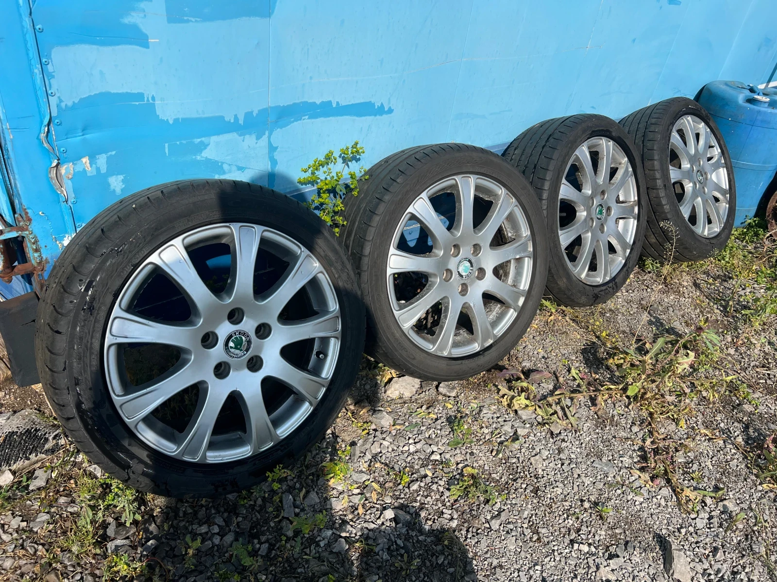Гуми с джанти Yokohama 225/45R17, снимка 5 - Гуми и джанти - 55046334