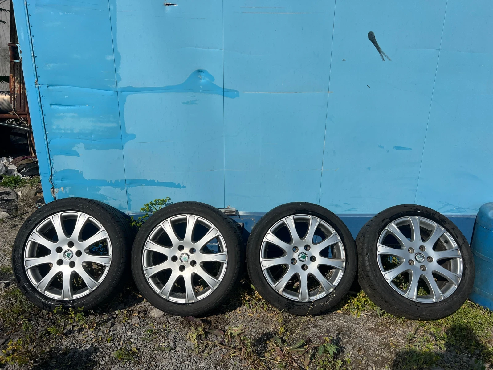 Гуми с джанти Yokohama 225/45R17, снимка 6 - Гуми и джанти - 55046334