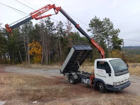 Nissan Capstar 3.0d 120к Самосвал с кран!, снимка 3