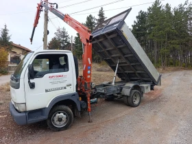 Nissan Capstar 3.0d 120к Самосвал с кран!, снимка 1