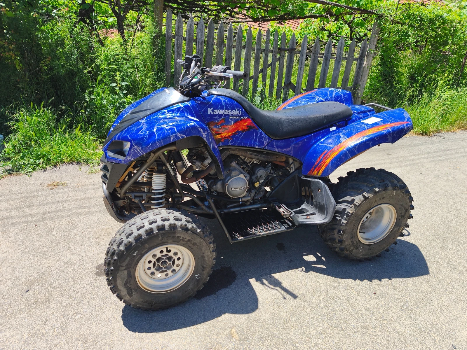 Kawasaki Kfx, снимка 2 - Мотоциклети и мототехника - 55898987