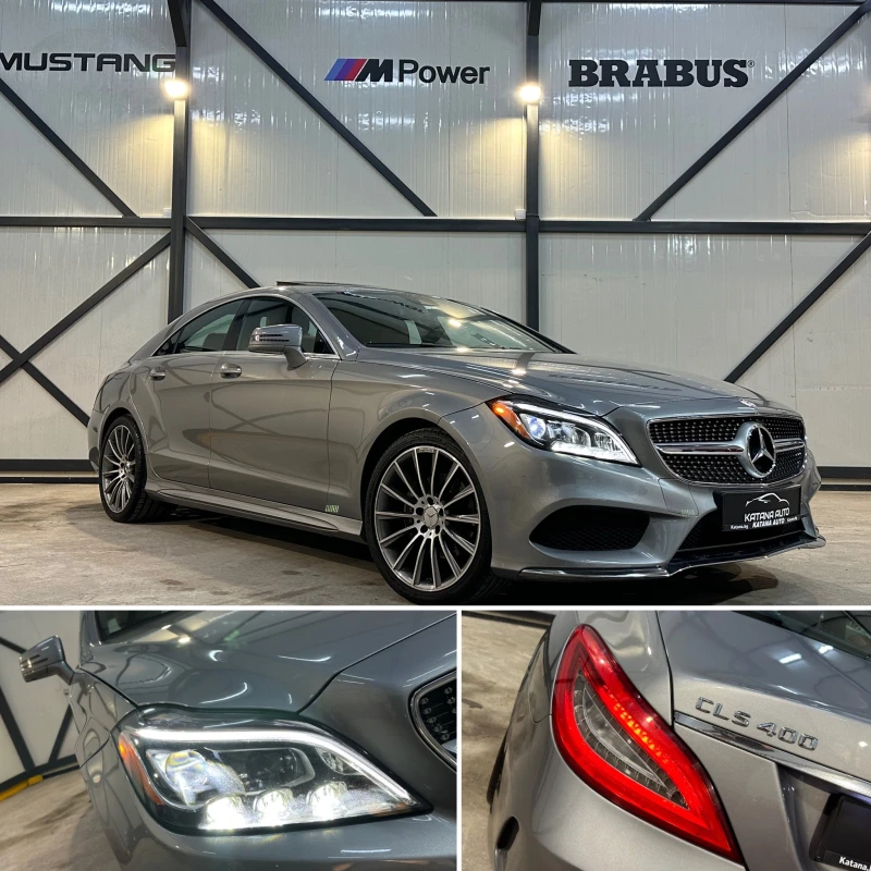Mercedes-Benz CLS 400 AMG* 96 000 КМ* ПОДГРЕВ* ОБДУХВАНЕ* HARMAN/KARDON*, снимка 7 - Автомобили и джипове - 51083974