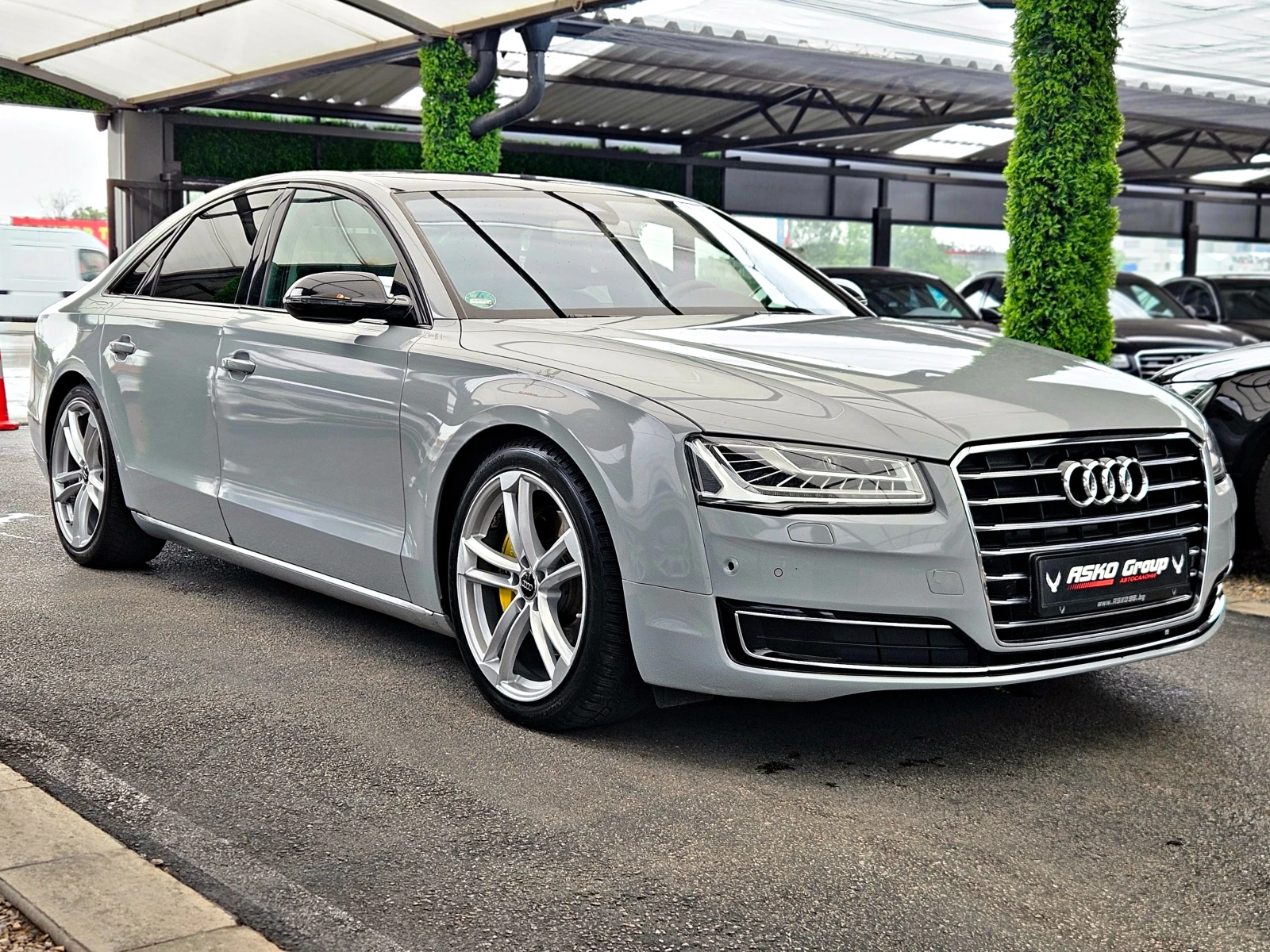Audi A8 MATRIX/NARDO GREY/CAMERA/ПОДГРЕВ/BOSE/AMBIENT/LIZI, снимка 3 - Автомобили и джипове - 54779851