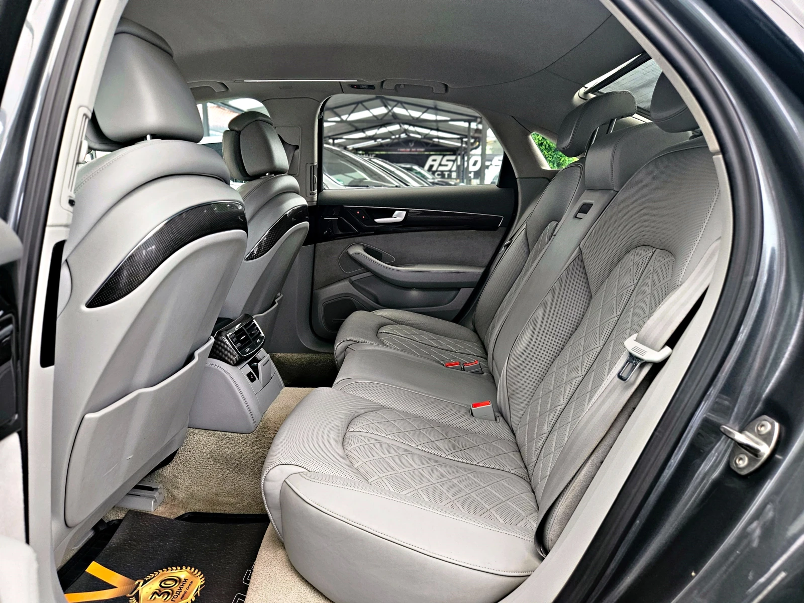 Audi A8 MATRIX/NARDO GREY/CAMERA/ПОДГРЕВ/BOSE/AMBIENT/LIZI, снимка 16 - Автомобили и джипове - 54779851