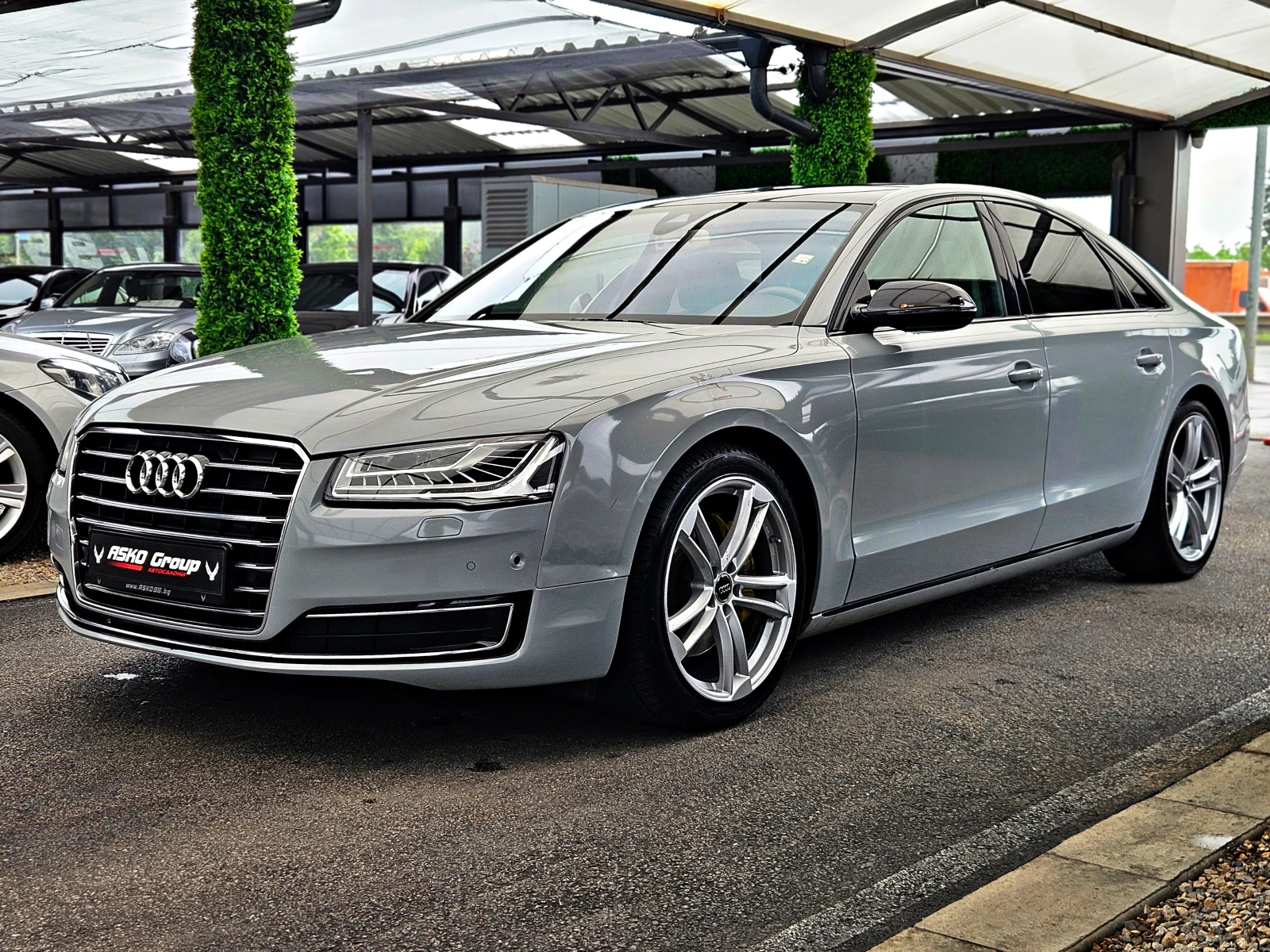 Audi A8 MATRIX/NARDO GREY/CAMERA/ПОДГРЕВ/BOSE/AMBIENT/LIZI