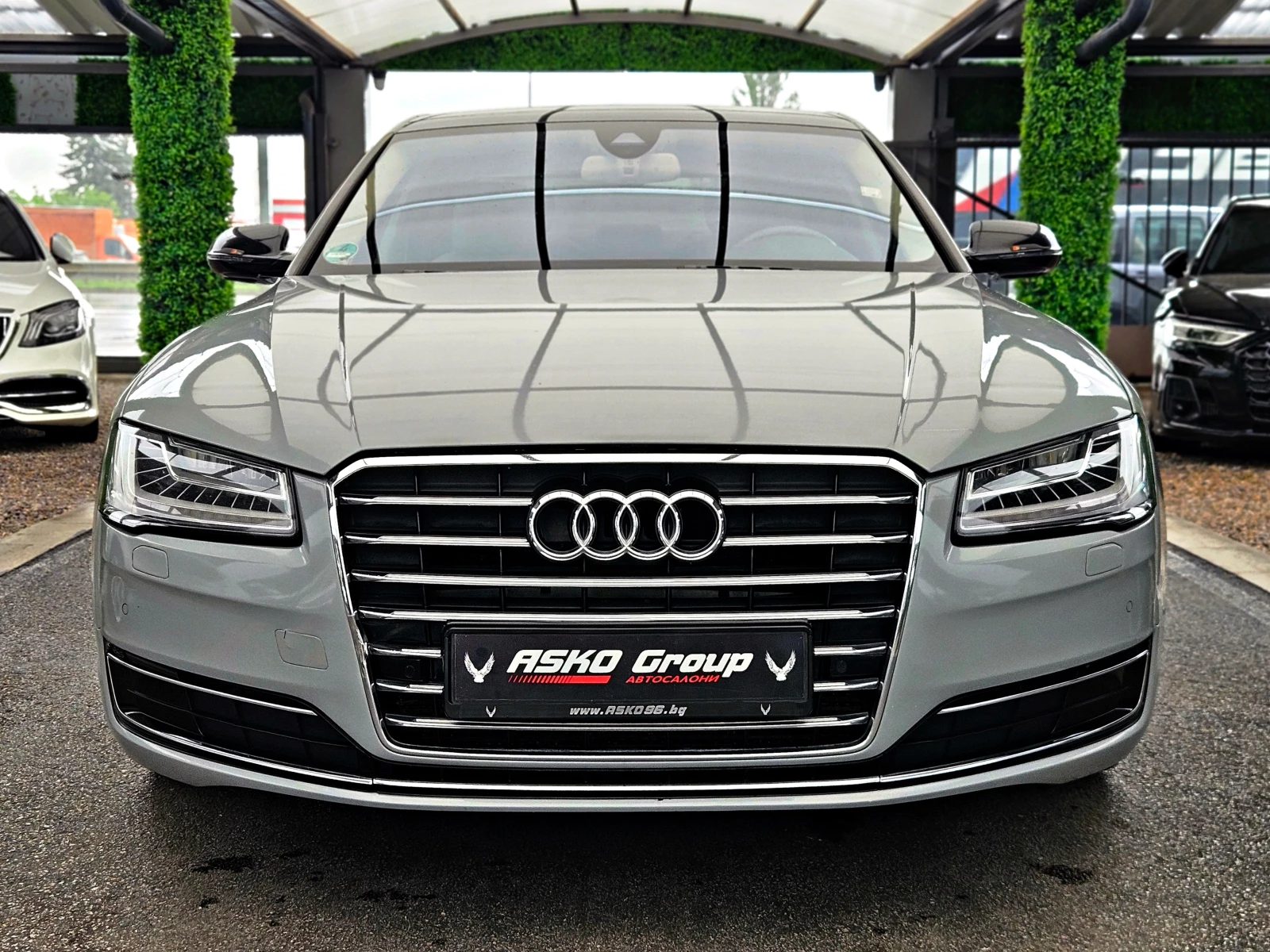 Audi A8 MATRIX/NARDO GREY/CAMERA/ПОДГРЕВ/BOSE/AMBIENT/LIZI, снимка 2 - Автомобили и джипове - 54779851