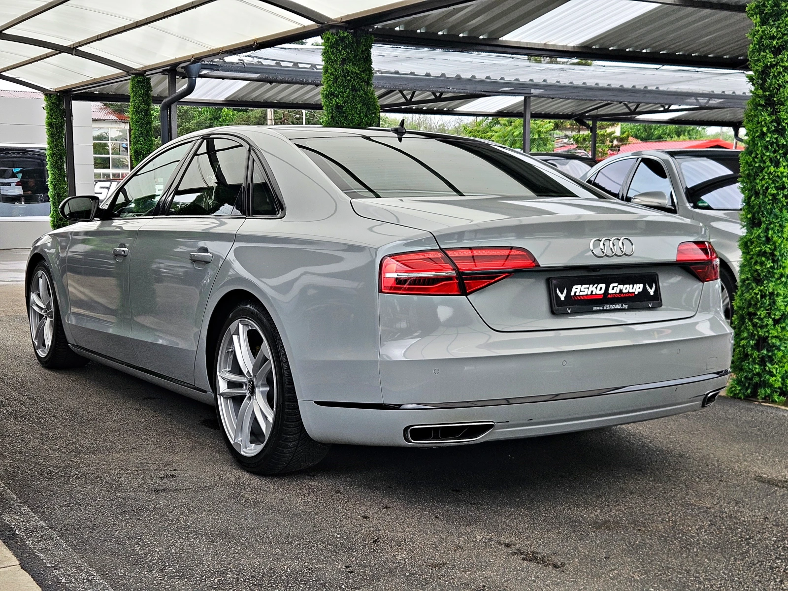 Audi A8 MATRIX/NARDO GREY/CAMERA/ПОДГРЕВ/BOSE/AMBIENT/LIZI, снимка 6 - Автомобили и джипове - 54779851