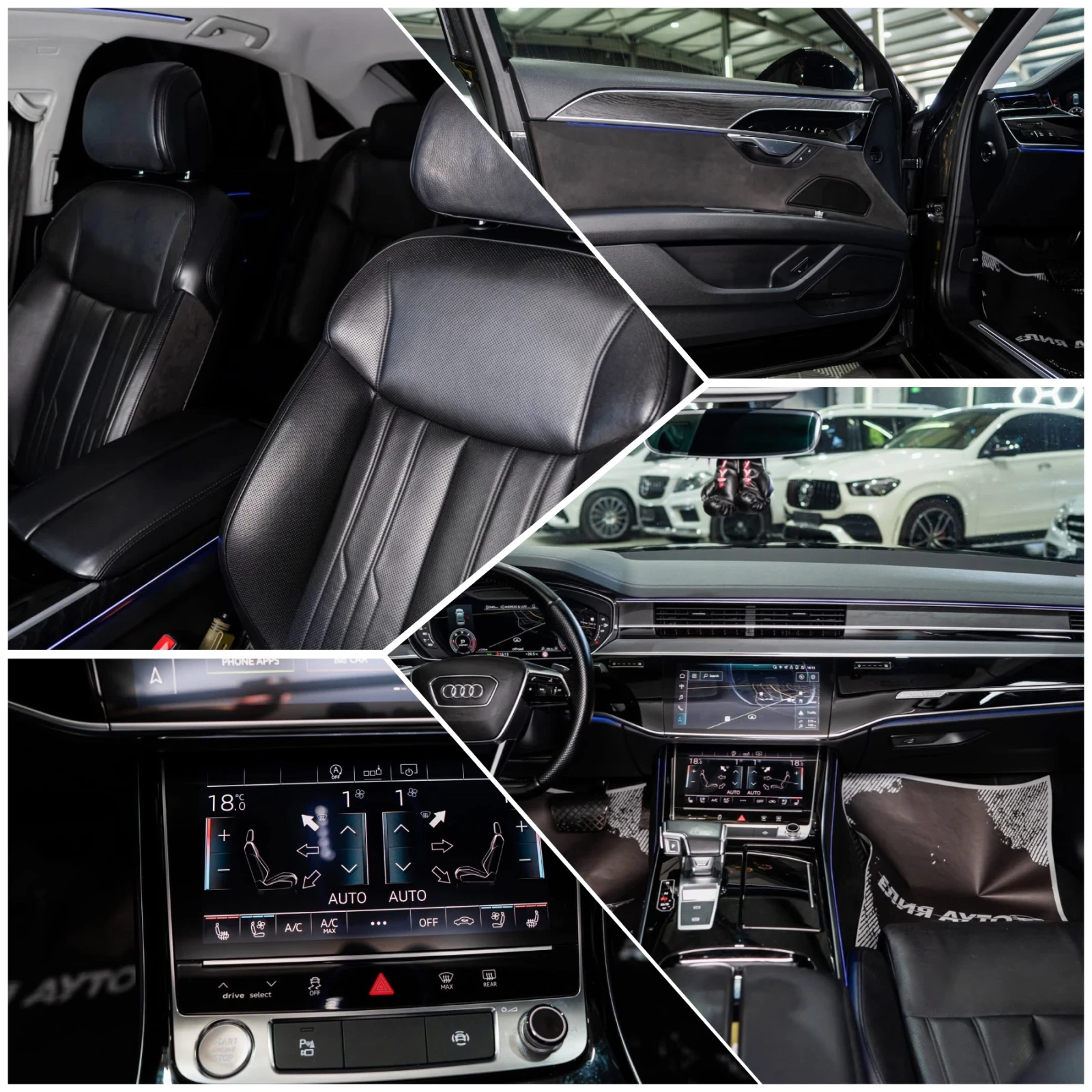 Audi A8 50TDI FULL S LINE MATRIX B&O ������ 100% | Mobile.bg � ����������� 16