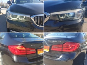 BMW 530 D* XDrive* EURO6C* LED* NAVI* 4X4* КОЖА* , снимка 17