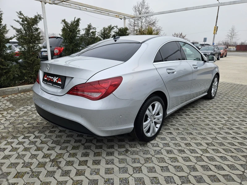 Mercedes-Benz CLA 200 1.6i-156kc= АВТОМАТ= НАВИ= LED= ПОДГРЕВ= EURO 6B, снимка 3 - Автомобили и джипове - 51951734