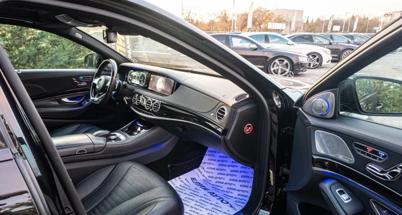 Mercedes-Benz S 350 D 4 MATIC LONG 3XTV FULL AMG LINE ЛИЗИНГ 100%, снимка 13 - Автомобили и джипове - 52442074